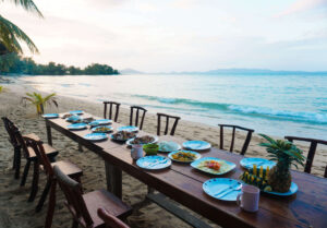Philippines Tour - Port Barton Dinner on the Beach