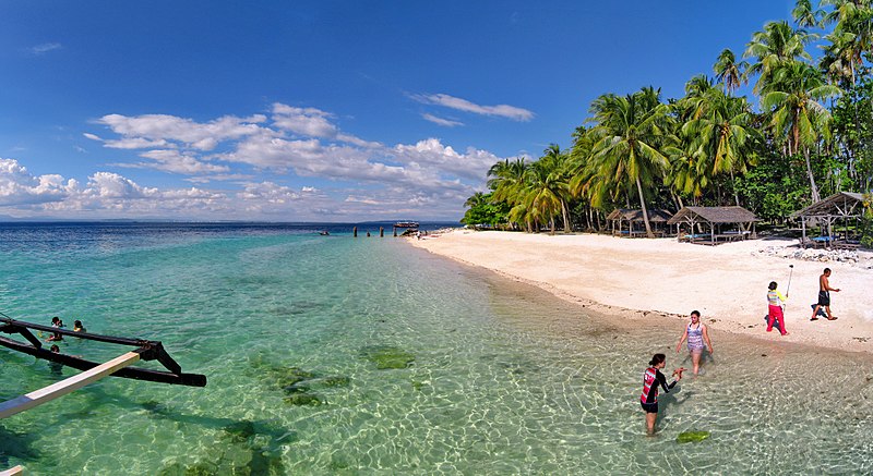 Samal Island, Philippines beach