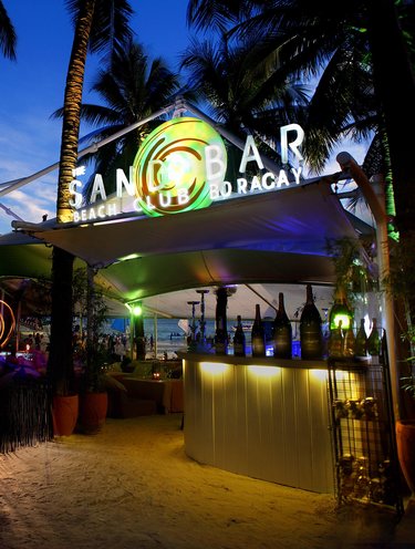 Sandbar beach bar - Nightlife in the Philippines